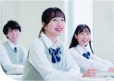 教室で学ぶ生徒